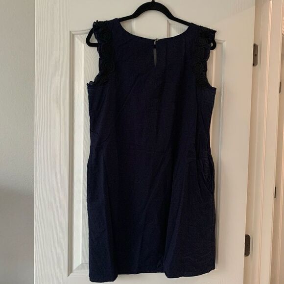 J. Crew | Clip Dot Shift Mini Dress - Picture 2 of 9